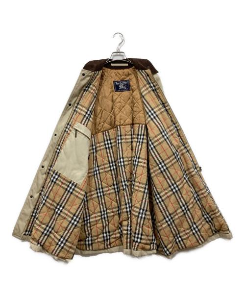 Burberry's（バーバリー）Burberry's (バーバリーズ) 裏地ノバチェック襟コーデュロイコート ベージュ サイズ:不明の古着・服飾アイテム