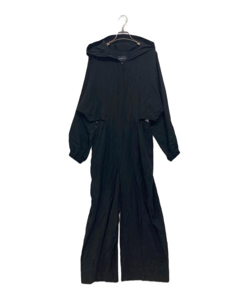 funda mine（ファンダマイン）funda mine (ファンダマイン) フードオールインワン ブラック サイズ:Freeの古着・服飾アイテム