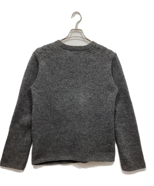 COMME des GARCONS（コムデギャルソン）COMME des GARCONS (コムデギャルソン) ローゲージニット グレー サイズ:Sの古着・服飾アイテム