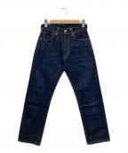 EVISUエヴィス）の古着「No.2カモメペイントデニムパンツ」｜インディゴ