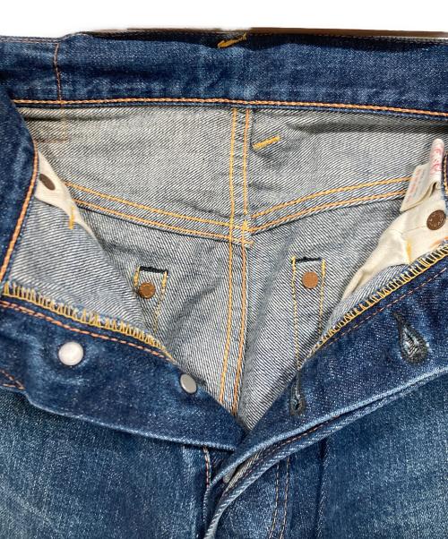 EVISU（エヴィス）EVISU (エヴィス) カモメペイントデニムパンツ ブルー サイズ:W29の古着・服飾アイテム