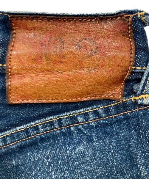 EVISU（エヴィス）EVISU (エヴィス) カモメペイントデニムパンツ ブルー サイズ:W29の古着・服飾アイテム