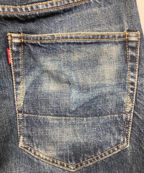 EVISU（エヴィス）EVISU (エヴィス) カモメペイントデニムパンツ ブルー サイズ:W29の古着・服飾アイテム