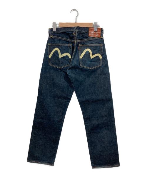 EVISU（エヴィス）EVISU (エヴィス) カモメペイントデニムパンツ インディゴ サイズ:W29の古着・服飾アイテム