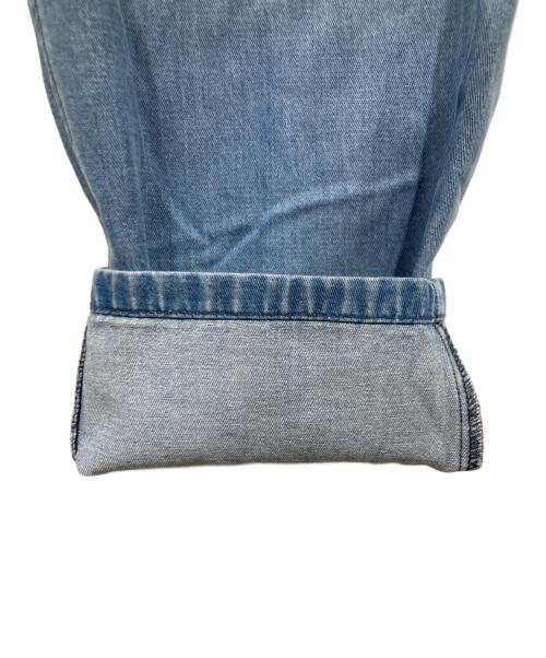 Ron Herman（ロンハーマン）Ron Herman (ロンハーマン) ダメージ加工 デニムイージーパンツ インディゴ ブルー サイズ:Lの古着・服飾アイテム