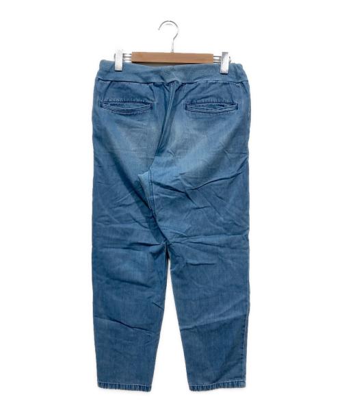 Ron Herman（ロンハーマン）Ron Herman (ロンハーマン) ダメージ加工 デニムイージーパンツ インディゴ ブルー サイズ:Lの古着・服飾アイテム