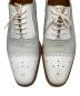 中古・古着 CHEANEY (チーニー) ウィングチップシューズ ホワイト×グレー サイズ:7 1/2：13000円