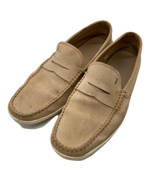 TOD'S（トッズ）TOD'S (トッズ) コインローファー ブラウン サイズ:8 1/2Aの古着・服飾アイテム