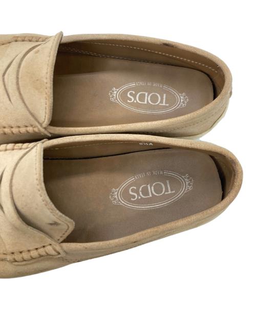 TOD'S（トッズ）TOD'S (トッズ) コインローファー ブラウン サイズ:8 1/2Aの古着・服飾アイテム