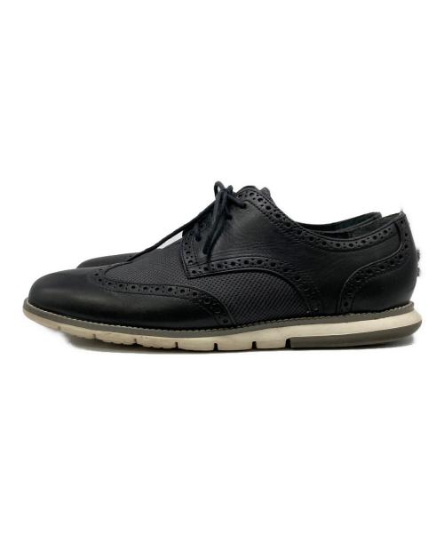 COLE HAAN（コールハーン）COLE HAAN (コールハーン) ウィングチップブーツ ブラック サイズ:9Mの古着・服飾アイテム