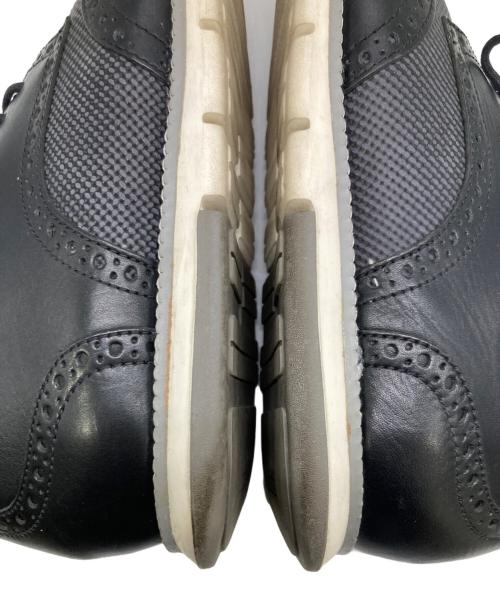 COLE HAAN（コールハーン）COLE HAAN (コールハーン) ウィングチップブーツ ブラック サイズ:9Mの古着・服飾アイテム