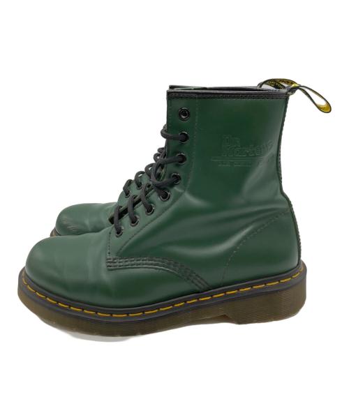 Dr.Martens（ドクターマーチン）Dr.Martens (ドクターマーチン) 8ホールブーツ グリーン サイズ:UK5の古着・服飾アイテム