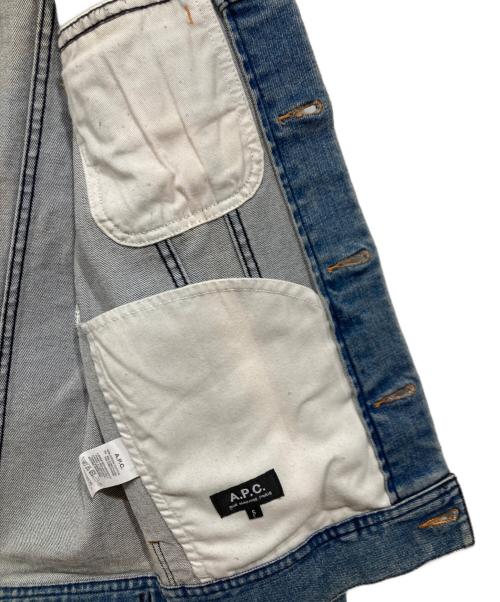 A.P.C.（アーペーセー）A.P.C. (アーペーセー) デニムジャケット ブルー サイズ:Sの古着・服飾アイテム