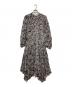 ISABEL MARANT ETOILE（イザベルマランエトワール）の古着「ペイズリープリントワンピース」｜ベージュ×ブラック