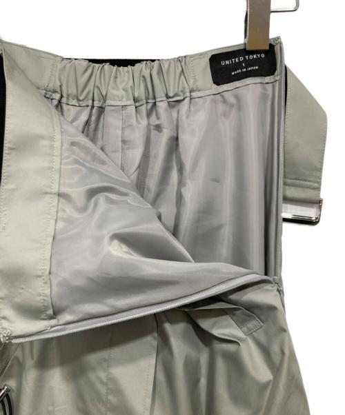 UNITED TOKYO（ユナイテッドトーキョー）UNITED TOKYO (ユナイテッドトーキョー) ステアーボリュームスカート グリーン サイズ:1の古着・服飾アイテム