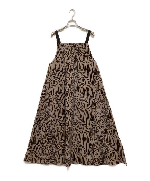 Thousand Mile（サウザンドマイル）Thousand Mile (サウザンドマイル) キャミソールワンピース ベージュ サイズ:Fの古着・服飾アイテム