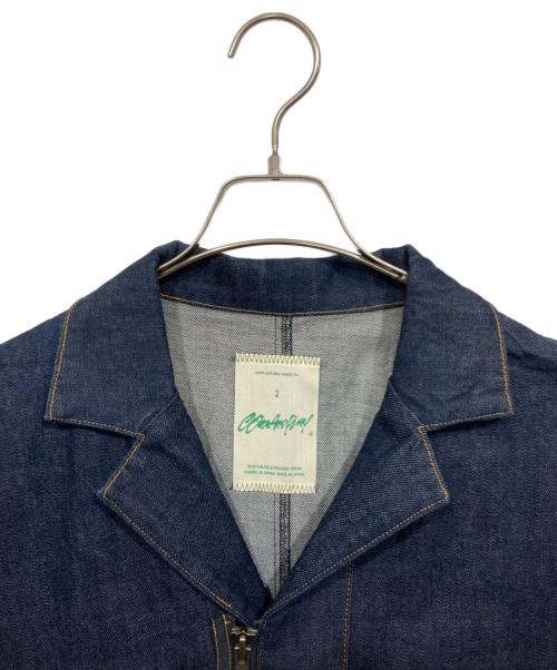 come and play（カムアンドプレイ）come and play (カムアンドプレイ) デニムコート インディゴ サイズ:2の古着・服飾アイテム