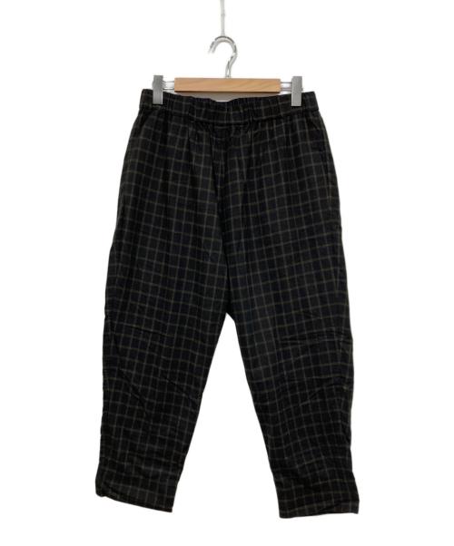 CASEY CASEY（ケーシーケーシー）CASEY CASEY (ケーシーケーシー) チェックパンツ ブラック サイズ:Ｍの古着・服飾アイテム