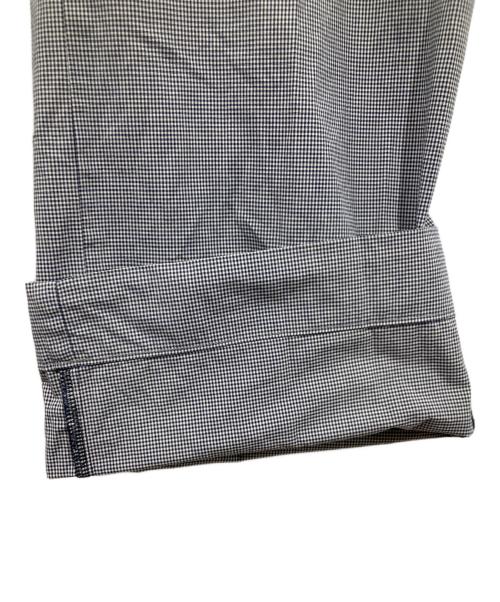 Martin Margiela 10（マルタン・マルジェラ 10）Martin Margiela 10 (マルタン・マルジェラ 10) ギンガムチェックパンツ ネイビー×ホワイト サイズ:50の古着・服飾アイテム