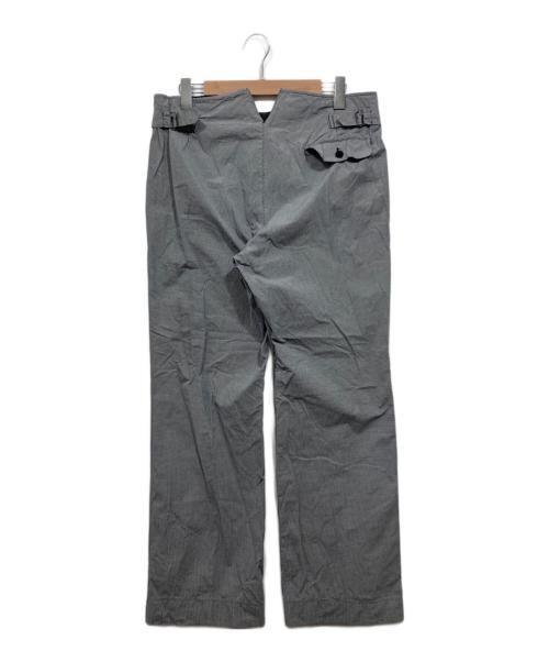 Martin Margiela 10（マルタン・マルジェラ 10）Martin Margiela 10 (マルタン・マルジェラ 10) ギンガムチェックパンツ ネイビー×ホワイト サイズ:50の古着・服飾アイテム