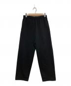 MAYKAMメイカム）の古着「W/P Easy Pants / イージーパンツ」｜ブラック