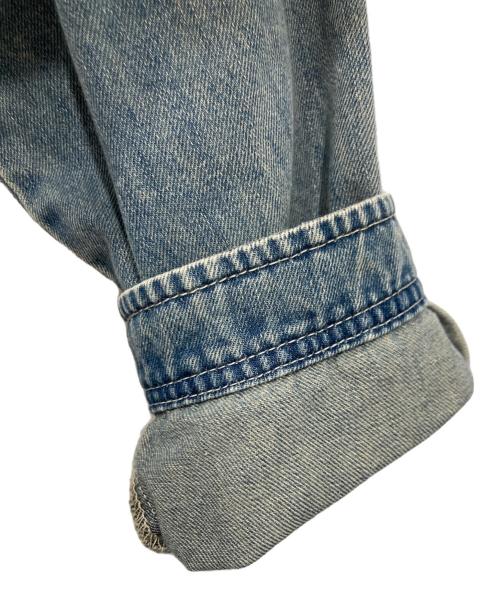 Liberaiders（リベレイダース）Liberaiders (リベレイダース) ノーカラージャケット ブルー サイズ:Lの古着・服飾アイテム