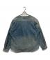 Liberaiders (リベレイダース) ノーカラージャケット ブルー サイズ:L：6000円