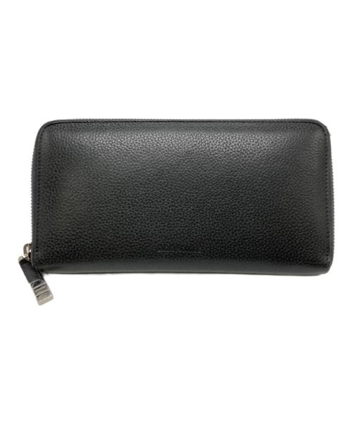 DIOR HOMME（ディオール オム）DIOR HOMME (ディオール オム) 長財布/ラウンドジップ ネイビーの古着・服飾アイテム