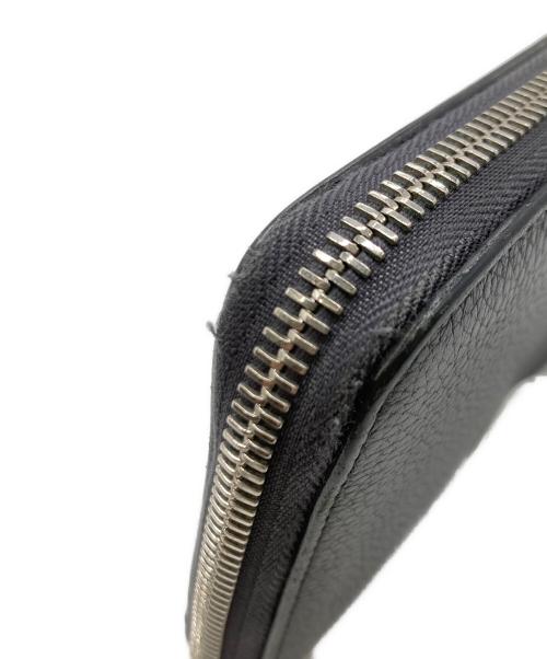 DIOR HOMME（ディオール オム）DIOR HOMME (ディオール オム) 長財布/ラウンドジップ ネイビーの古着・服飾アイテム