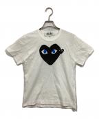 PLAY COMME des GARCONSプレイコムデギャルソン）の古着「PLAY CDG T-SHIRT」｜ホワイト