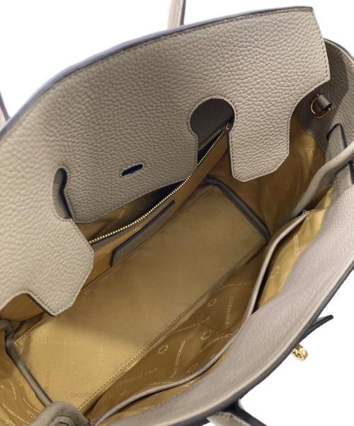 COCOCELUX GOLD（ココセリュックスゴールド）cococelux gold (ココセリュックスゴールド) シュリンクベルトバッグ ベージュの古着・服飾アイテム