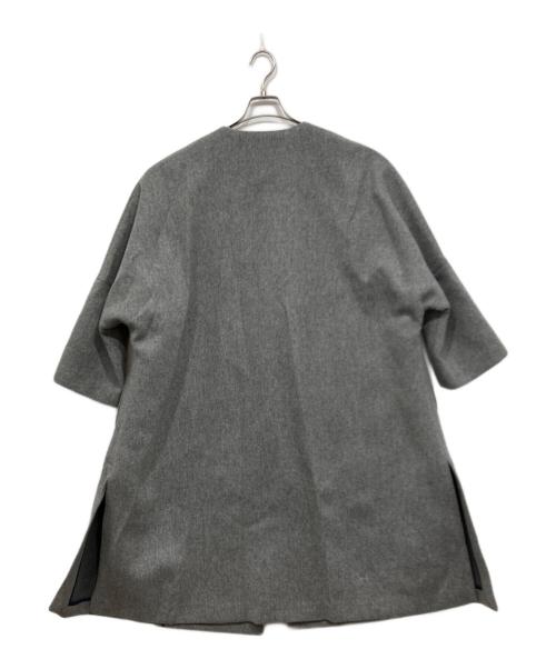 ebure（エブール）EBURE (エブール) Ron Herman別注 ウールボンディングコート グレー サイズ:36の古着・服飾アイテム