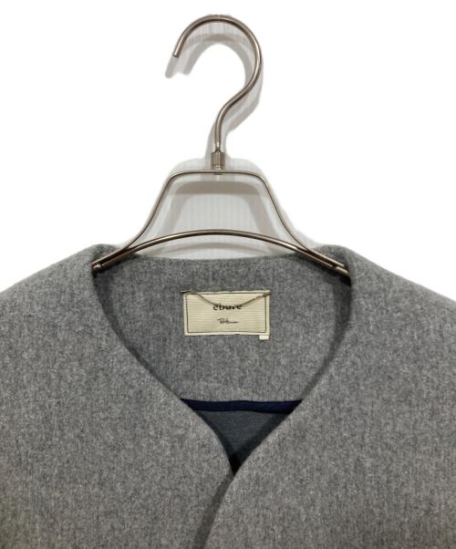 ebure（エブール）EBURE (エブール) Ron Herman別注 ウールボンディングコート グレー サイズ:36の古着・服飾アイテム
