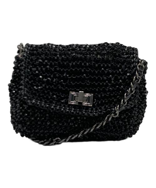 ANTEPRIMA（アンテプリマ）ANTEPRIMA (アンテプリマ) ワイヤーバッグ ブラックの古着・服飾アイテム