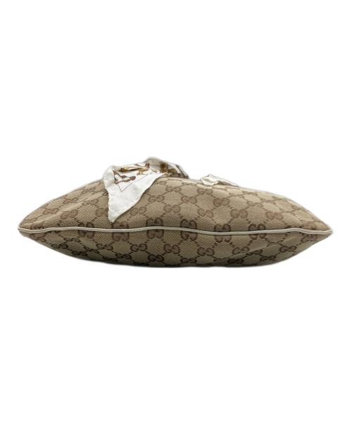 GUCCI（グッチ）GUCCI (グッチ) ワンショルダーバッグ ベージュの古着・服飾アイテム