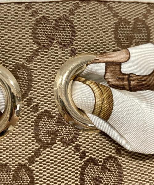 GUCCI（グッチ）GUCCI (グッチ) ワンショルダーバッグ ベージュの古着・服飾アイテム
