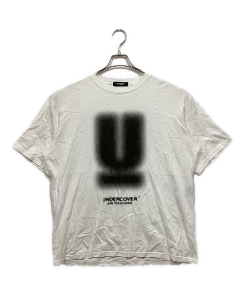 UNDERCOVER（アンダーカバー）UNDERCOVER (アンダーカバー) ぼかしグラフィットプリントTEE ホワイト サイズ:4の古着・服飾アイテム