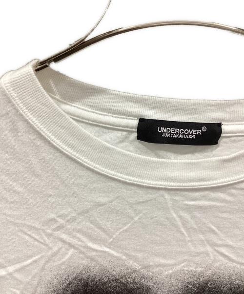 UNDERCOVER（アンダーカバー）UNDERCOVER (アンダーカバー) ぼかしグラフィットプリントTEE ホワイト サイズ:4の古着・服飾アイテム