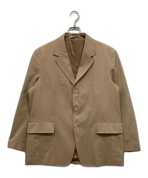 AURALEE（オーラリー）AURALEE (オーラリー) テーラードジャケット / SUPER FINE WOOL COTTON TWILL OVER JACKET ベージュ サイズ:3の古着・服飾アイテム