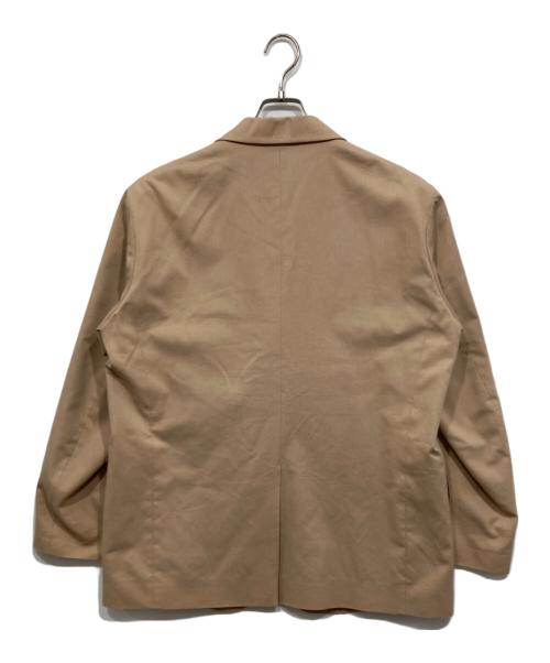AURALEE（オーラリー）AURALEE (オーラリー) テーラードジャケット / SUPER FINE WOOL COTTON TWILL OVER JACKET ベージュ サイズ:3の古着・服飾アイテム