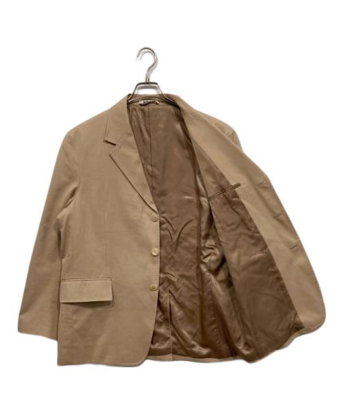 AURALEE（オーラリー）AURALEE (オーラリー) テーラードジャケット / SUPER FINE WOOL COTTON TWILL OVER JACKET ベージュ サイズ:3の古着・服飾アイテム