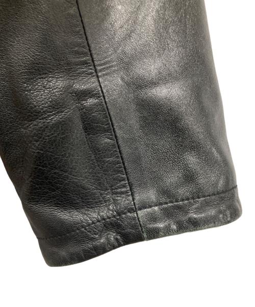 VERA PELLE（ベラペレ）VERA PELLE (ベラペレ) ジップレザージャケット ブラック サイズ:Mの古着・服飾アイテム