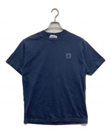 STONE ISLAND（ストーンアイランド）の古着「ロゴパッチTシャツ」｜ネイビー