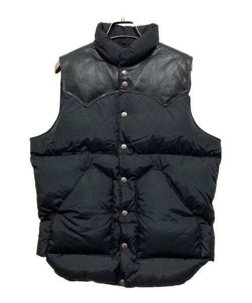 RockyMountainFeatherBed（ロッキーマウンテンフェザーベッド）RockyMountainFeatherBed (ロッキーマウンテンフェザーベッド) ダウンベスト ブラック サイズ:38の古着・服飾アイテム
