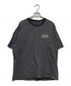 The Ennnoy Professionalザ エンノイ プロフェッショナル）の古着「ボーダーTシャツ」｜ブラック