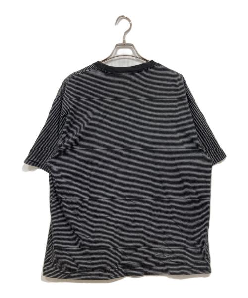 The Ennnoy Professional（ザ エンノイ プロフェッショナル）The Ennnoy Professional (ザ エンノイ プロフェッショナル) ボーダーTシャツ ブラック サイズ:Mの古着・服飾アイテム