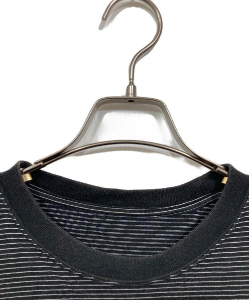 The Ennnoy Professional（ザ エンノイ プロフェッショナル）The Ennnoy Professional (ザ エンノイ プロフェッショナル) ボーダーTシャツ ブラック サイズ:Mの古着・服飾アイテム