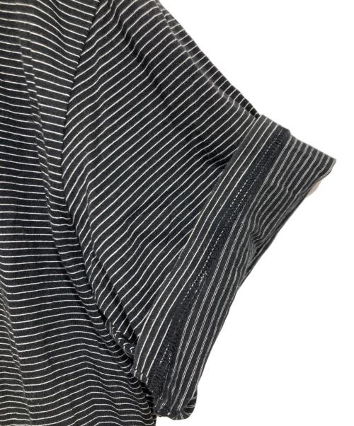 The Ennnoy Professional（ザ エンノイ プロフェッショナル）The Ennnoy Professional (ザ エンノイ プロフェッショナル) ボーダーTシャツ ブラック サイズ:Mの古着・服飾アイテム
