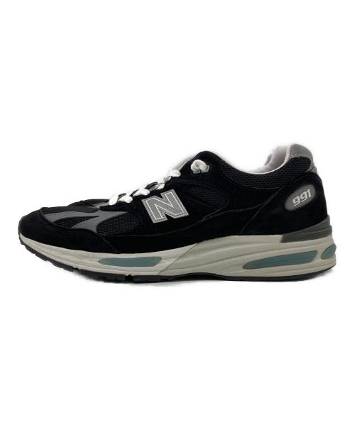 NEW BALANCE（ニューバランス）NEW BALANCE (ニューバランス) 991v2 ローカットスニーカー ブラック サイズ:9 1/2の古着・服飾アイテム