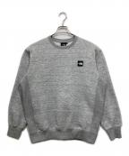 THE NORTH FACEザ ノース フェイス）の古着「クルーネックスウェット / Square Logo Crewneck Sweat」｜グレー